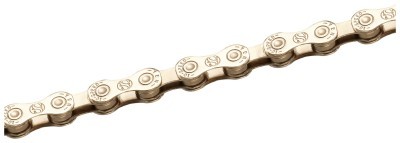 Цегла для велосипеда Cycledesign TITANIUM ED 10 SP 1/2″*11/128″ 116 зв. Gold (CH0001)