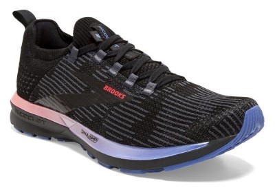 Кросівки жіночі Brooks RICOCHET 2 W 36.5 (6.0US) Black/blue/fiery coral (1203031B015)