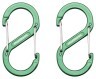 Munkees 3276 карабін Forged S 6 mm x 60 mm (пара) grass green Фото - 1