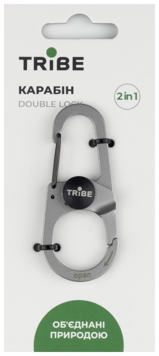 Карабін Tribe Double Lock T-LB-0006-metal