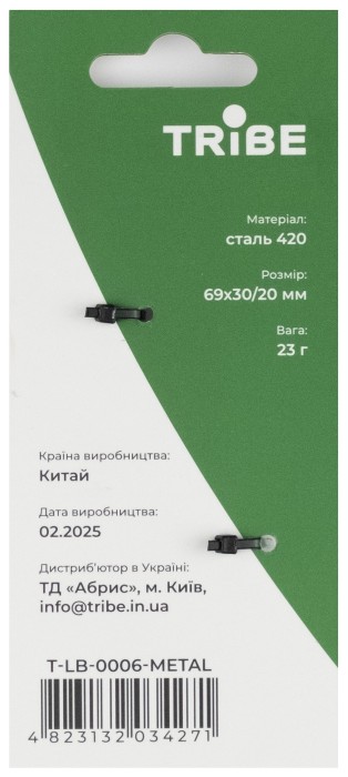 Карабін Tribe Double Lock T-LB-0006-metal