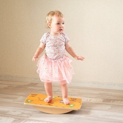 Дитячий балансборд Ex-board Більгоу Yellow