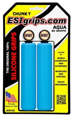 Гріпси ESI Chunky Aqua (блакитні)