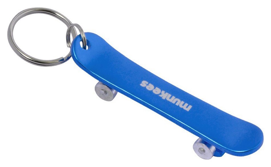 Munkees 3425 брелок-відкривачка Skateboard S dark blue