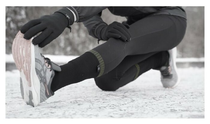 Шкарпетки водонепроникні Dexshell Thermlite, p-p XL, з зеленою смужкою