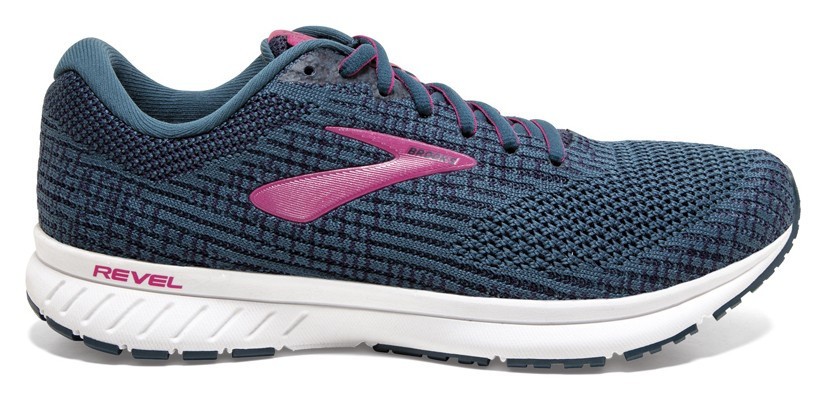 Кросівки жіночі Brooks REVEL 3 W 36.5 (6.0US) Blue/navy/beetroot (1203021B490)