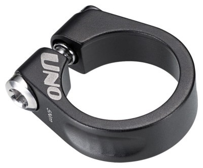 Хомут під/сід 31.8мм під шестигранник Kalloy "UNO" SC-203 чорний (ED)