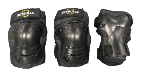 Набір захисту для дітей із панчохою Skybulls Bavar Sport чорний, S