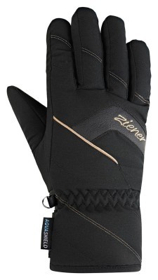 Ziener рукавички лижні Karion W black-gold art 6