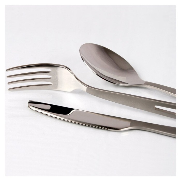 Вилка, ложка, ніж Lifeventure SS Basic