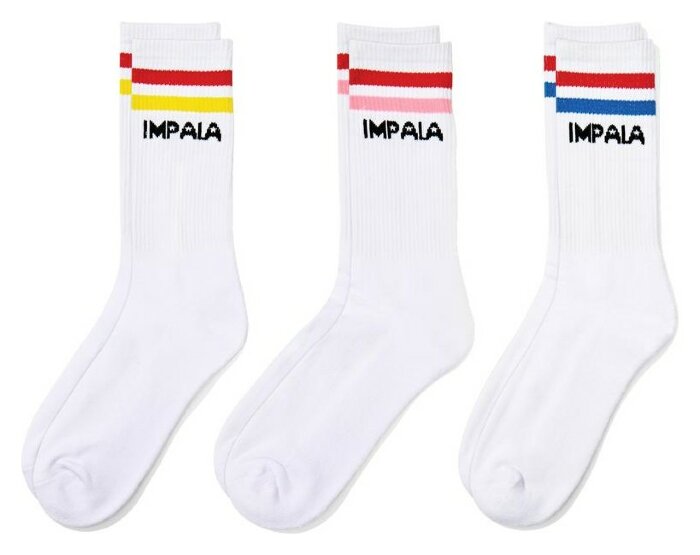 Impala шкарпетки Stripe 37-41EU - White