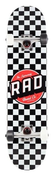 Скейтборд RAD Checkers 7.75" Black