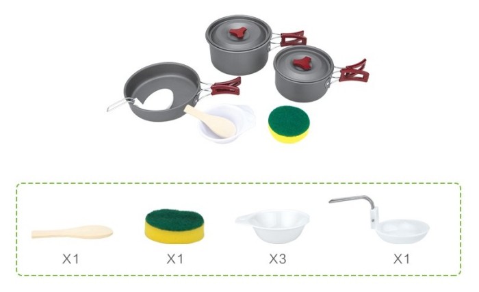 Набір посуду BRS-153