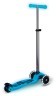 Самокат MICRO серії "Maxi Deluxe Glow LED" – СИНІЙ КРИШТАЛЬ (до 50 kg, 3-х колісний, світло) Фото - 3