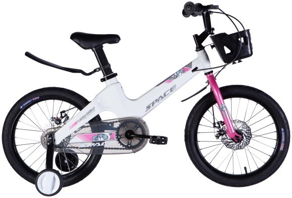 Велосипед MG 18" SPACE KID MOON DD рама-10" білий 2025