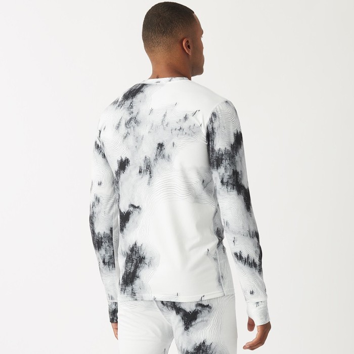 Picture Organic реглан Lhotse Printed snowy pine print L