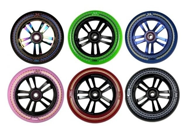 Колесо для трюкового самокату AO Quadrum Pro 110 - Oilslick