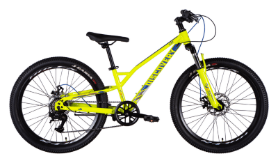 Велосипед ST 24" Discovery FLINT DD FR рама-12" жовто-синій 2025