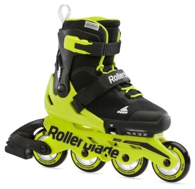 Ролики дитячі Rollerblade Microblade Black Neon Yellow