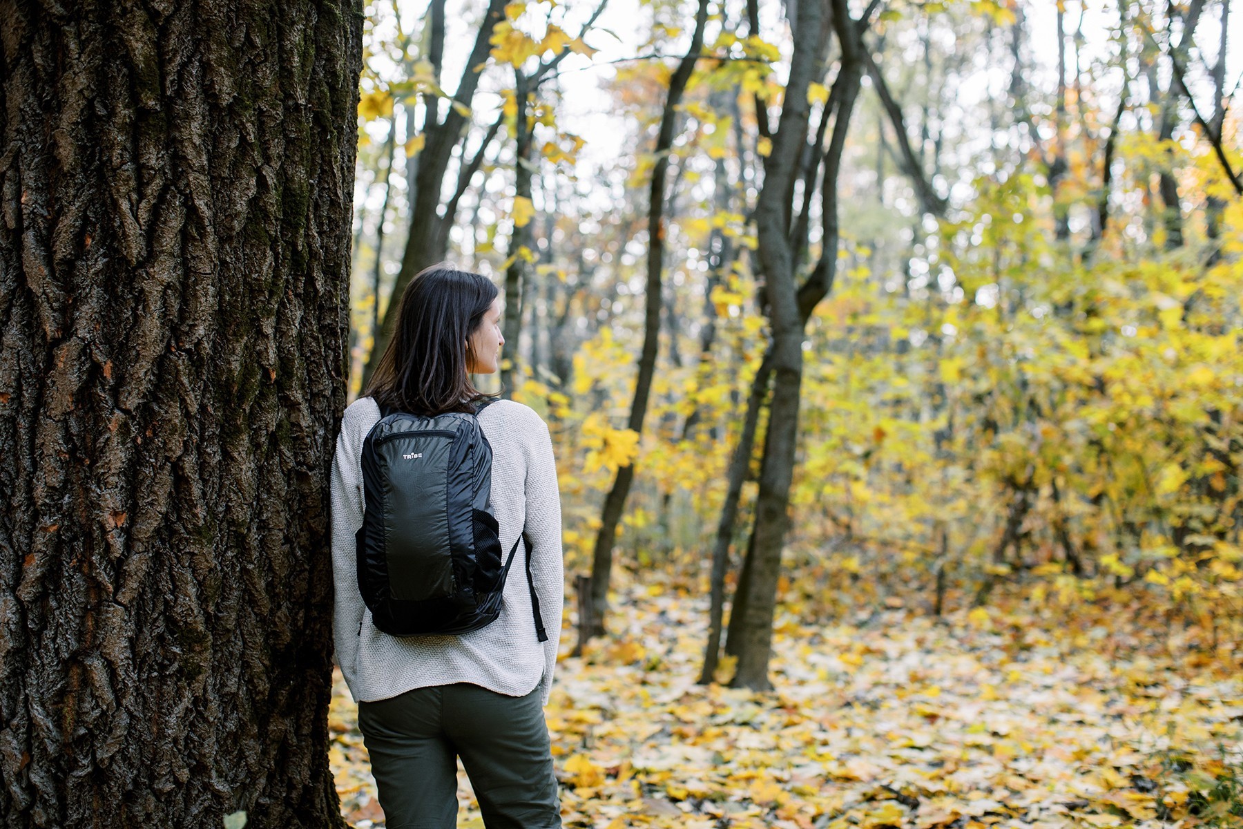 Рюкзак складаний Tribe Compact 24 L T-IA-0008-olive