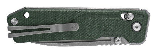 Ніж складаний SRM Rubik 7228B-MG, зелений
