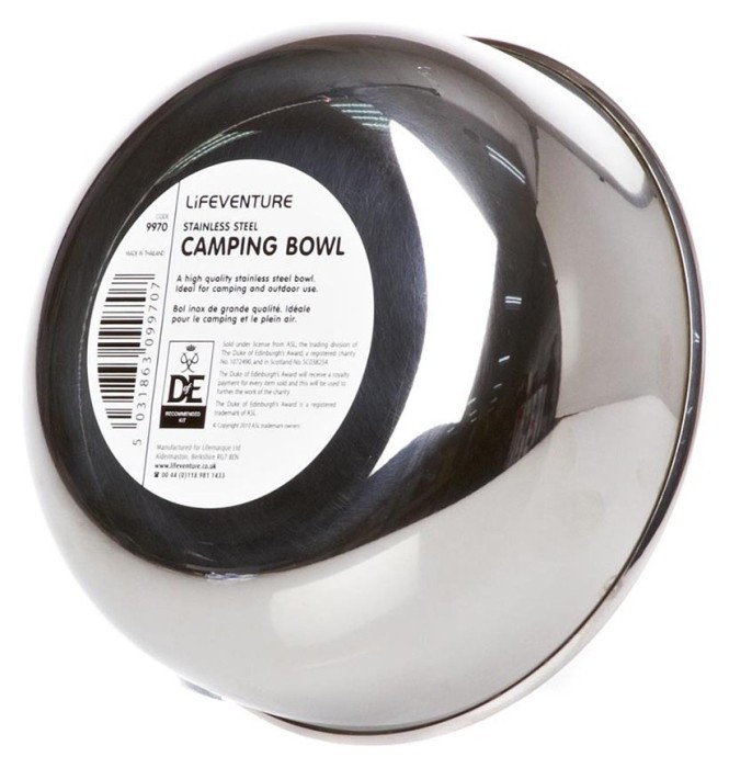 Lifeventure тарілка SS Camping Bowl