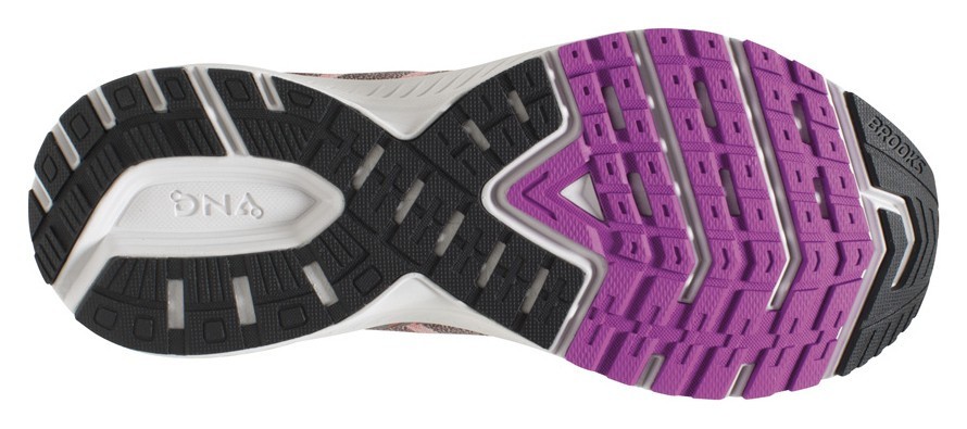 Кросівки жіночі Brooks RAVENNA 10 W 36.5 (6.0US) Coral/purple/black (1202861B615)