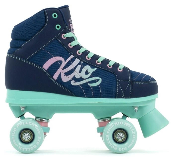 Ролики Rio Roller Lumina navy-green