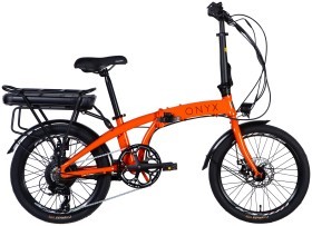 Велосипед з електроприводом 20&quot; AL Dorozhnik eONYX DD FR рама-11&quot; 36B 12.5А*г 500Вт помаранчевий YS 7421 2025