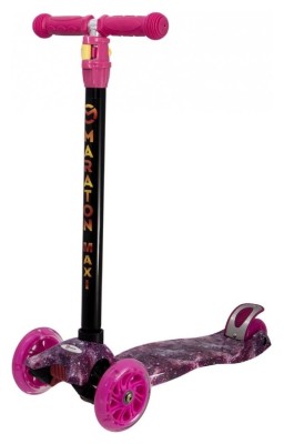 самокат Maraton Maxi /Рожевий космос (1 шт) (Рожевий)