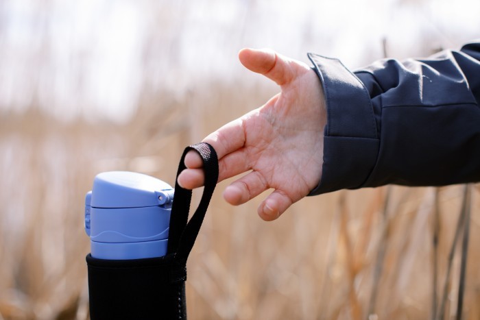 Чохол Tribe Neoprene Cover для питного термоса 0,45 л  T-DF-0007-black