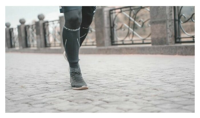 Шкарпетки водонепроникні Dexshell Compression Mudder, р-р S, сірі