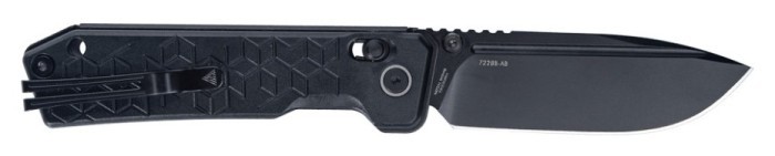 Ніж складаний SRM Rubik 7228B-AB, чорний