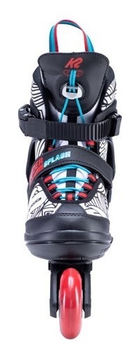 Роликові коньки дитячі K2 RAIDER SPLASH S (29-34) 170-205мм Black/white/multicolor (30E0221.1.1)