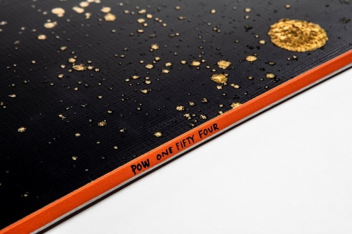 Сноуборд Nitro POW 154 Black orange (830655)