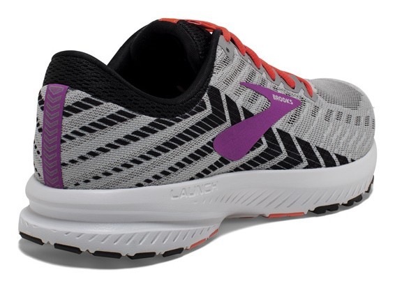 Кросівки жіночі Brooks LAUNCH 6 W 36.5 (6.0US) Grey/black/purple (1202851B027)