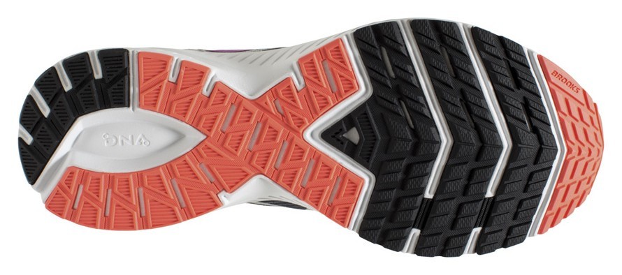 Кросівки жіночі Brooks LAUNCH 6 W 36.5 (6.0US) Grey/black/purple (1202851B027)