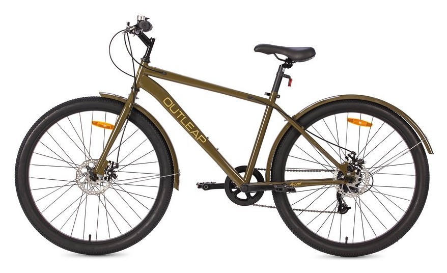Велосипед Outleap Accord 27,5" M Brown Gold