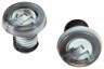 Гріпси для самокату North Industry Pro 160mm - Black/Ice Blue Swirl Фото - 2