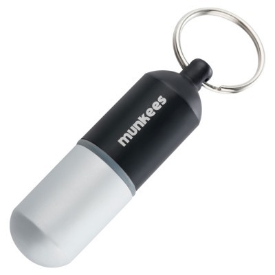 Munkees 3627 брелок Waterproof Capsule Large black