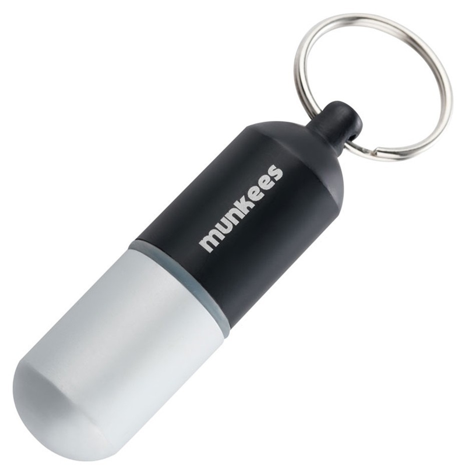 Munkees 3627 брелок Waterproof Capsule Large black