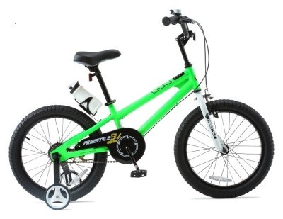 Велосипед RoyalBaby FREESTYLE 18", OFFICIAL UA, зелений