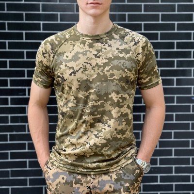 Чоловіча піксельна футболка Pobedov Ergo