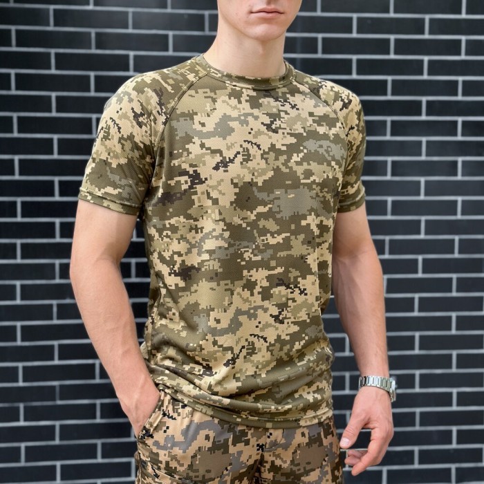 Чоловіча піксельна футболка Pobedov Ergo