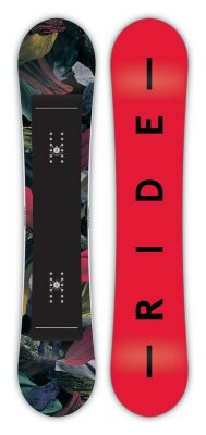 Сноуборд Ride RAPTURE 150 Black/Red (12C0018)