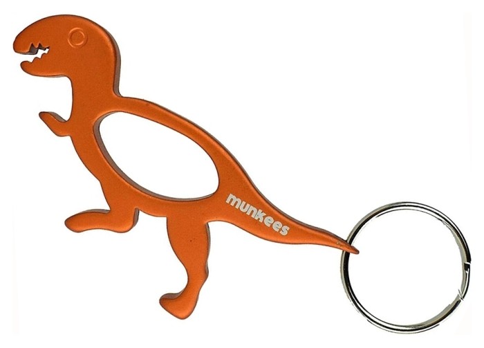 Munkees 3481 брелок-відкривачка T-Rex orange