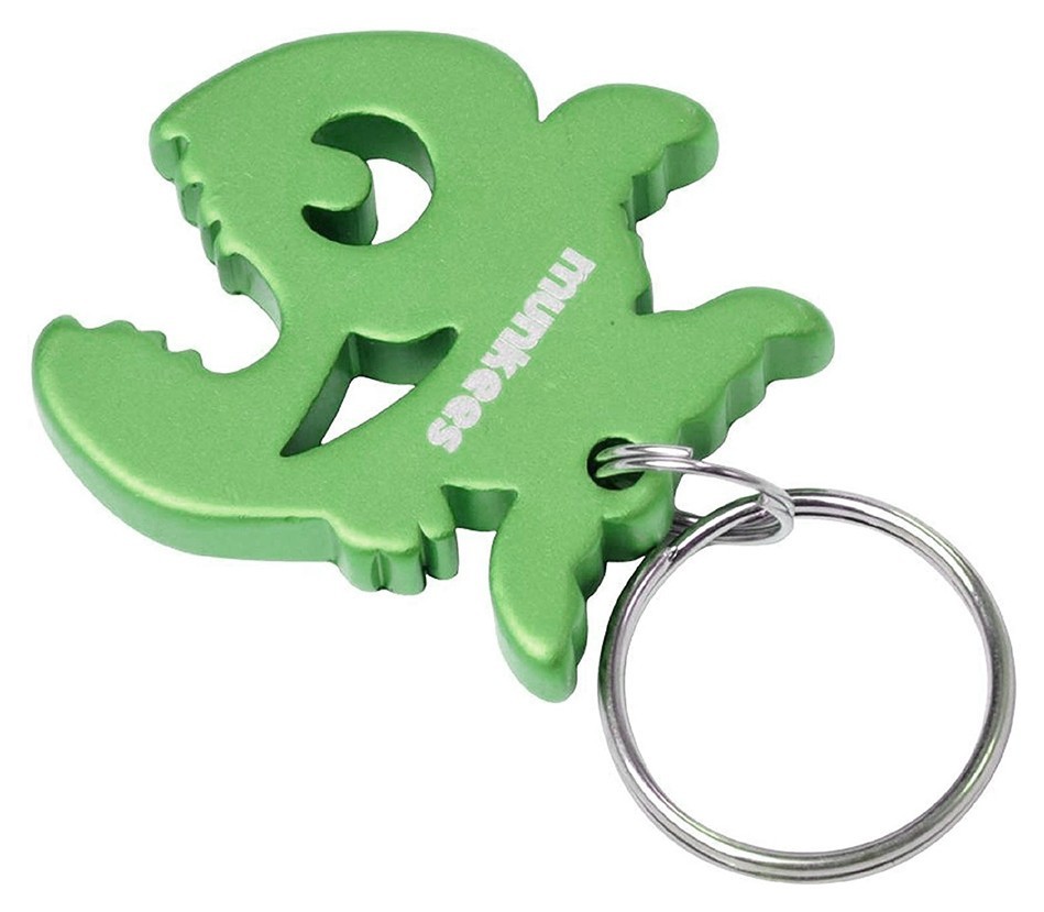 Munkees 3478 брелок-відкривачка Pyranha grass green