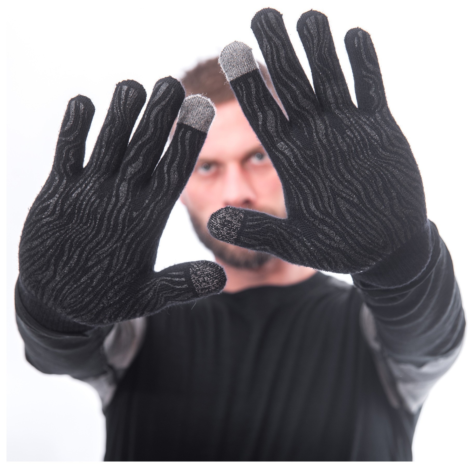 Рукавиці Sensor Merino black 22200116, SU51M-black