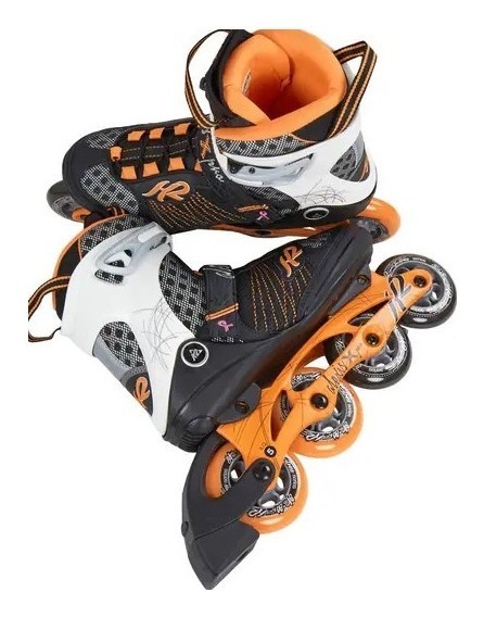 Роликові коньки для дорослих K2 ALEXIS X PRO W 38 (7.5US) 245мм Black/orange/white (3050101) O