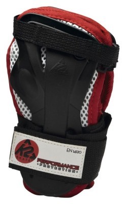 Захист на зап'ястя для роликових коньків K2 PERFORMANCE M WRIST GUARD S Black/red (3041503)